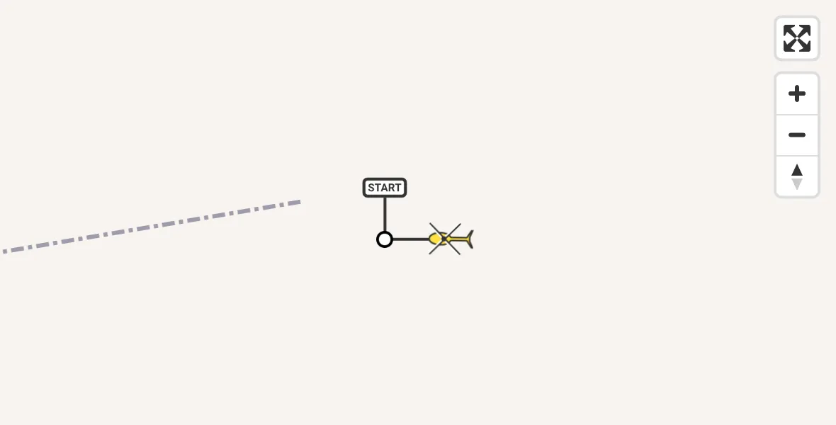 Routekaart van de vlucht: Politiehelikopter naar Stadtlohn