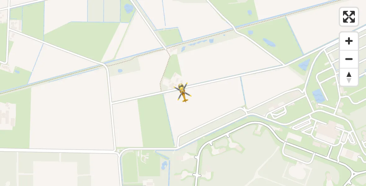 Vluchtroute Traumahelikopter Vliegbasis Volkel - Vliegbasis Volkel, 08 mei 2022, 11:56