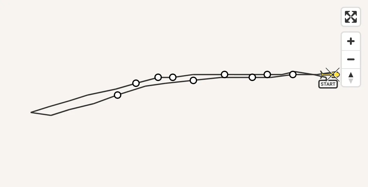 Routekaart van de vlucht: Traumahelikopter naar Sankt Augustin