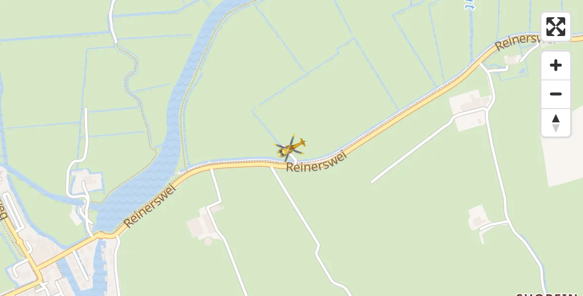 Vluchtroute Traumahelikopter Grou - Grou, 06 juni 2022, 14:36