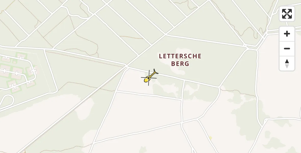 Routekaart van de vlucht: Lifeliner 3 naar Ede