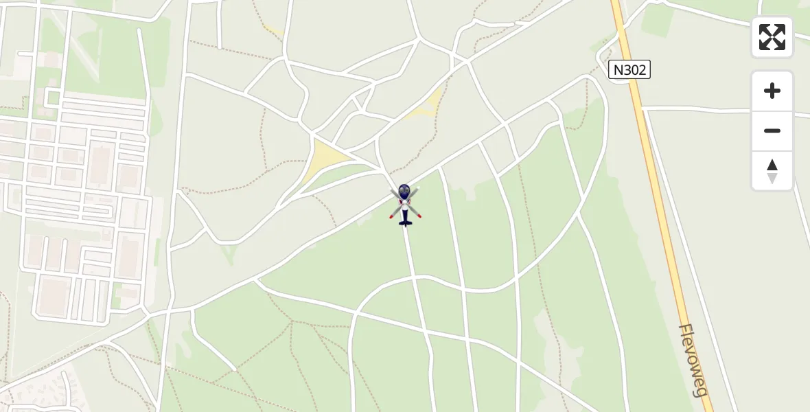 Vluchtroute Politiehelikopter Ermelo - Ermelo, 07 juli 2022, 12:17