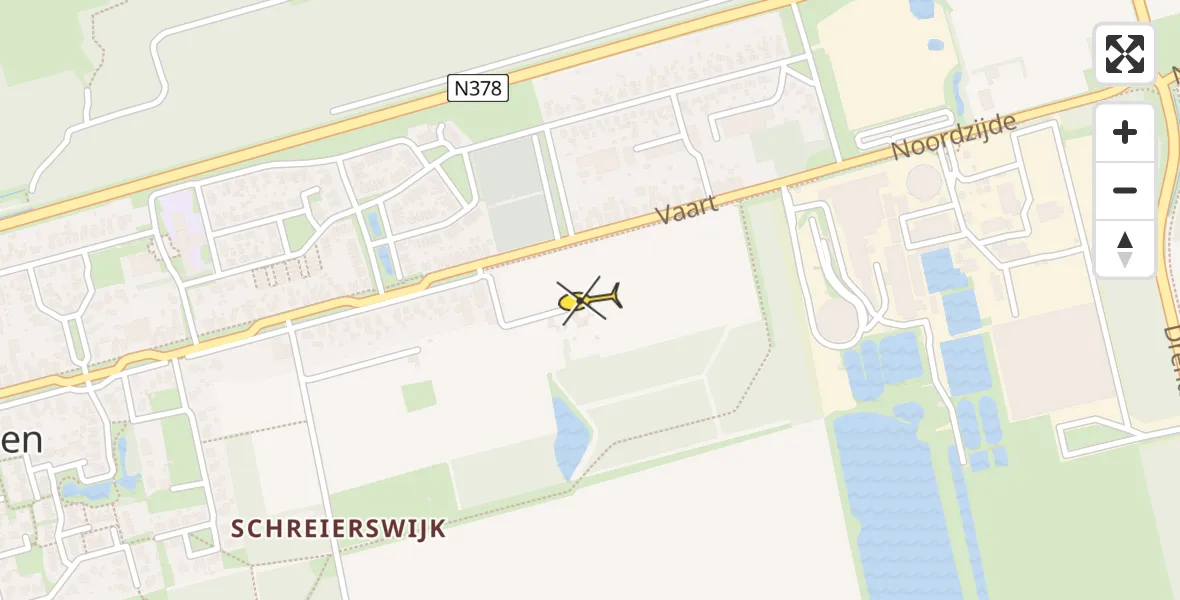 Routekaart van de vlucht: Lifeliner 4 naar Gasselternijveen