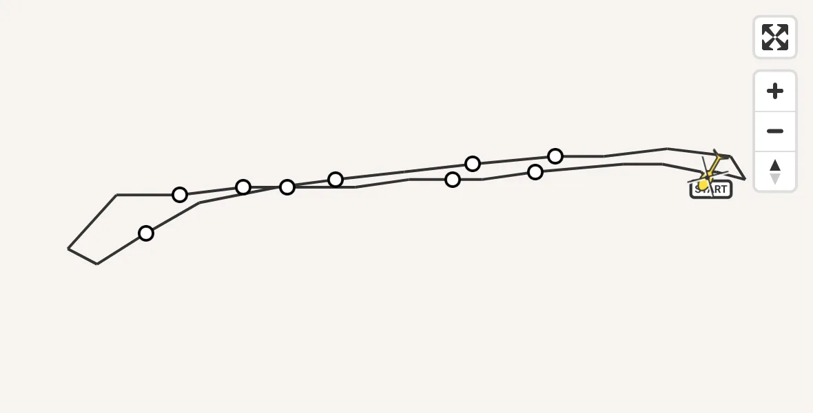 Routekaart van de vlucht: Traumahelikopter naar Sankt Augustin