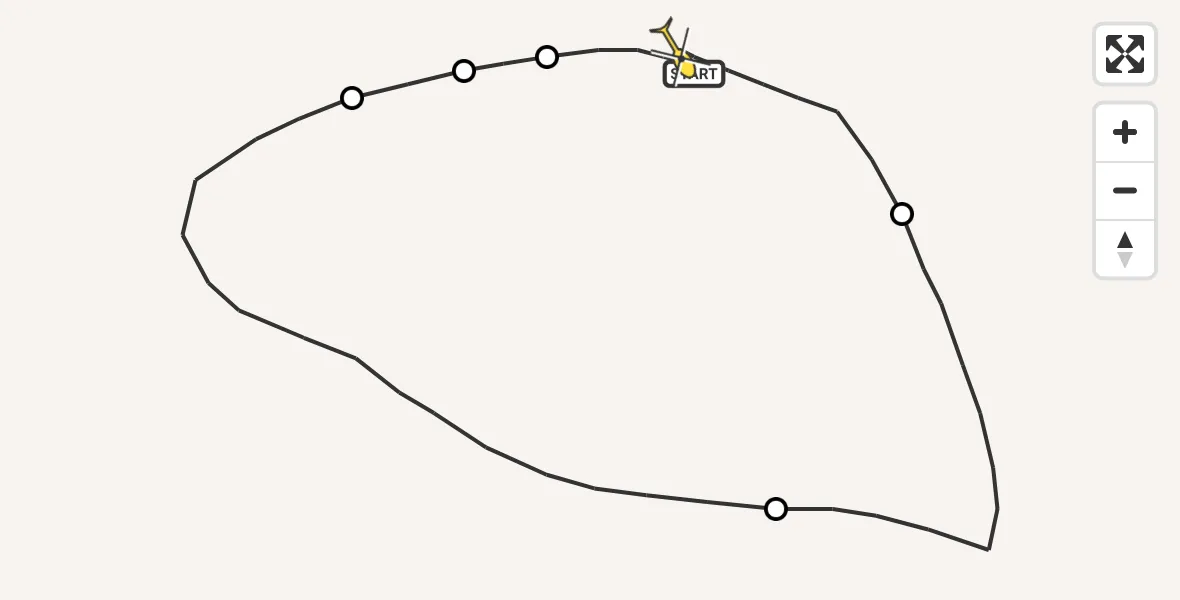 Routekaart van de vlucht: Traumahelikopter naar Sankt Augustin