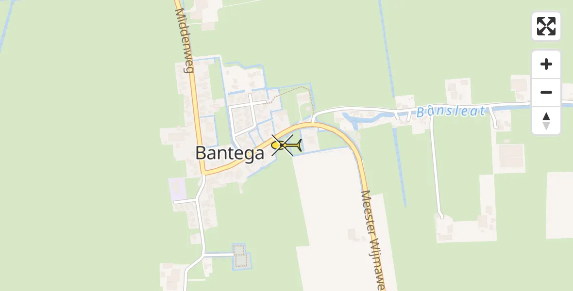 Routekaart van de vlucht: Lifeliner 4 naar Bantega