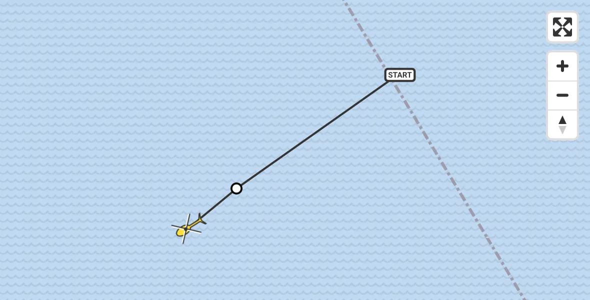 Routekaart van de vlucht: Politiehelikopter naar Oosthuizen
