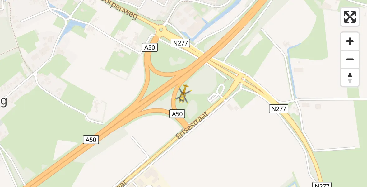 Vluchtroute Traumahelikopter Ravenstein - Ravenstein, 09 september 2022, 13:17
