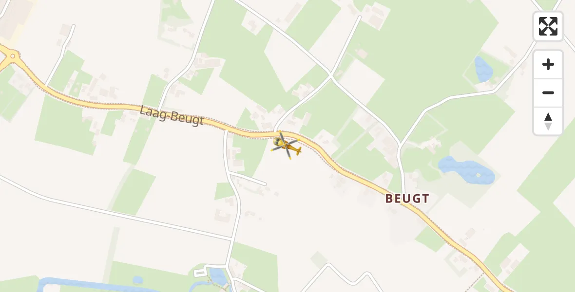 Vluchtroute Traumahelikopter Heeswijk-Dinther - Heeswijk-Dinther, 09 september 2022, 15:06