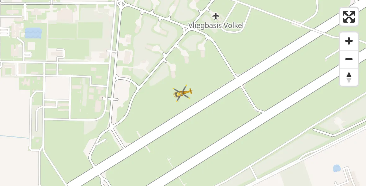 Vluchtroute Traumahelikopter Vliegbasis Volkel - Vliegbasis Volkel, 20 september 2022, 17:57