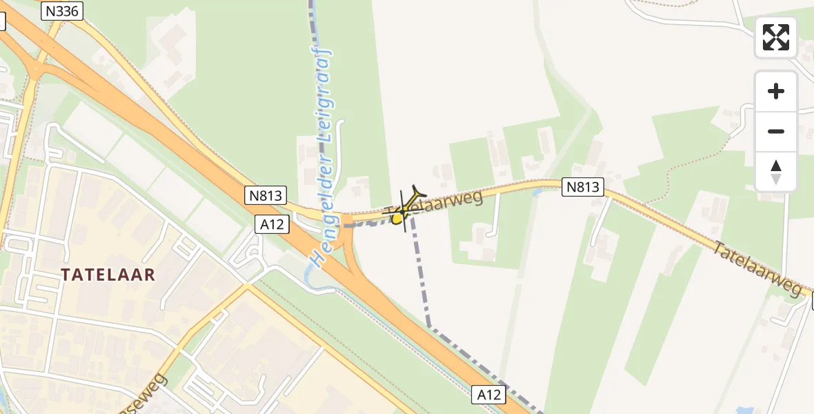 Routekaart van de vlucht: Lifeliner 3 naar Didam