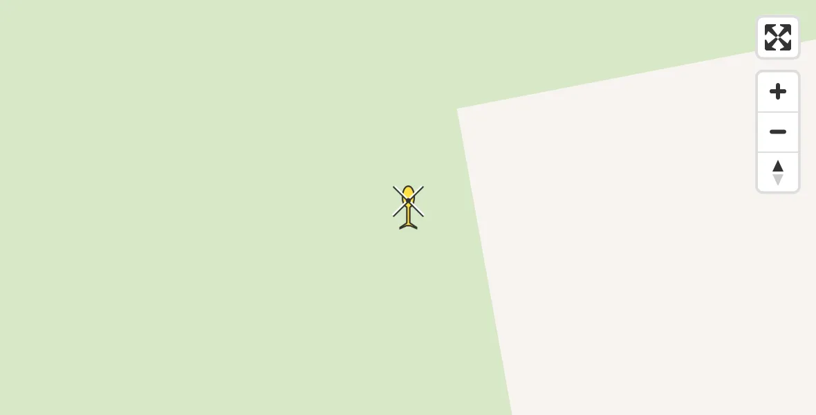 Routekaart van de vlucht: Politiehelikopter naar Hoornaar