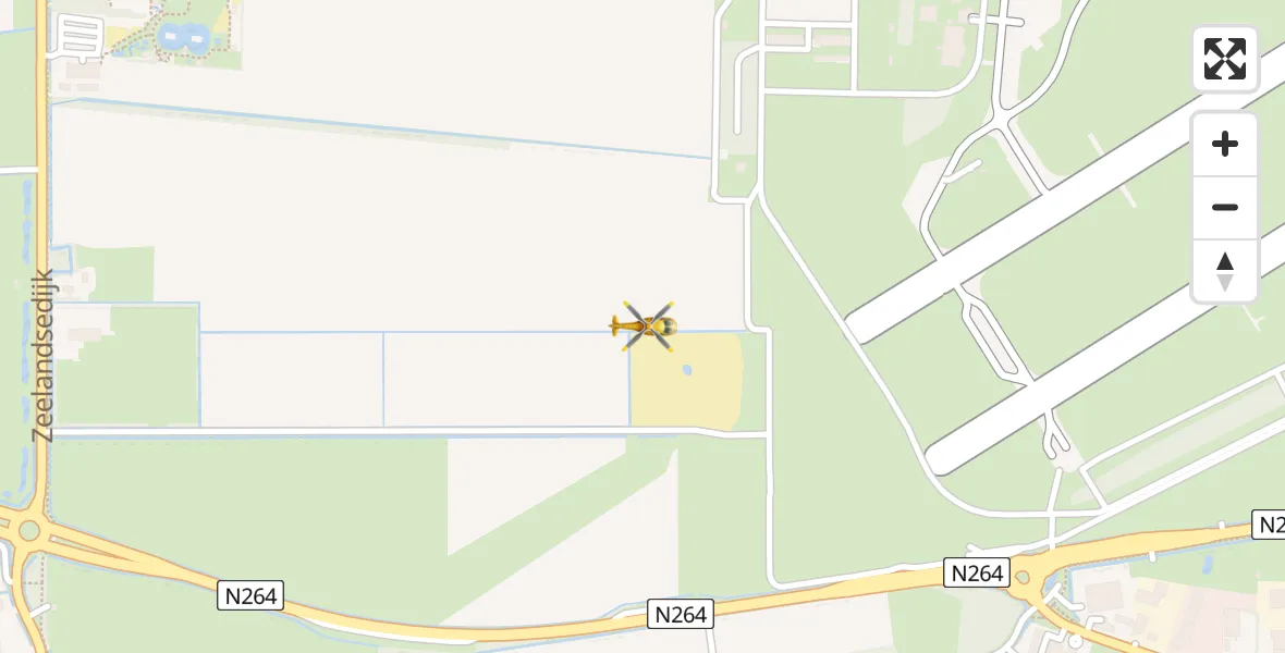 Vluchtroute Traumahelikopter Vliegbasis Volkel - Vliegbasis Volkel, 18 oktober 2022, 15:54