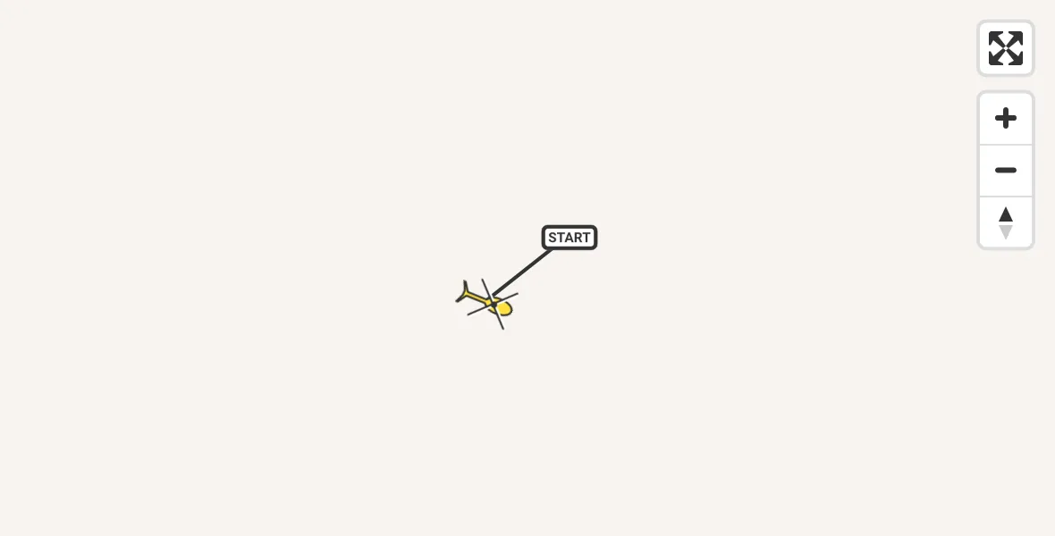 Routekaart van de vlucht: Traumahelikopter naar Sankt Augustin