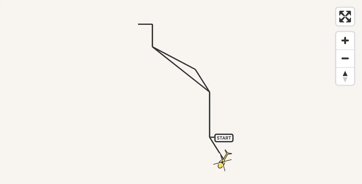 Routekaart van de vlucht: Traumahelikopter naar Sankt Augustin