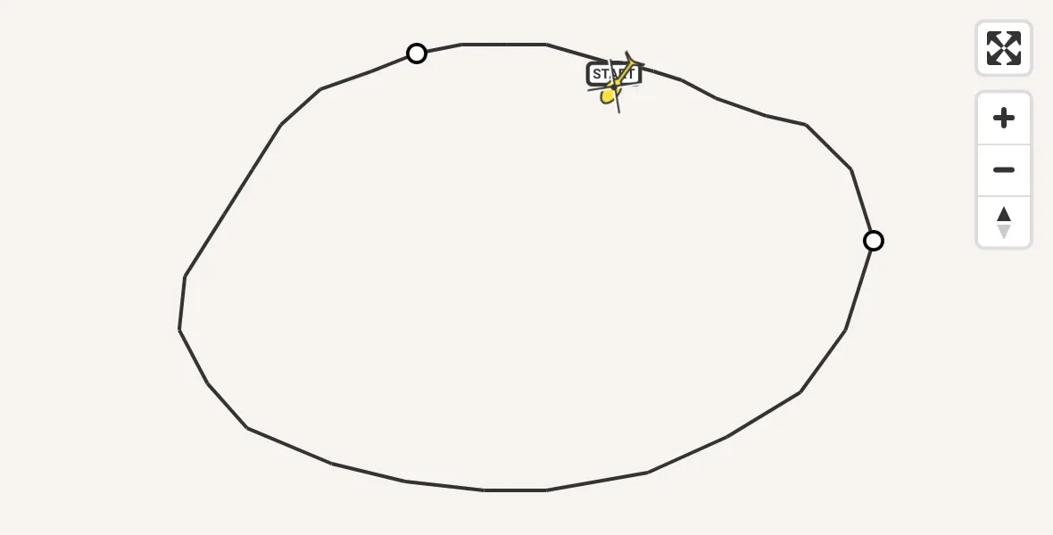 Routekaart van de vlucht: Traumahelikopter naar Sankt Augustin