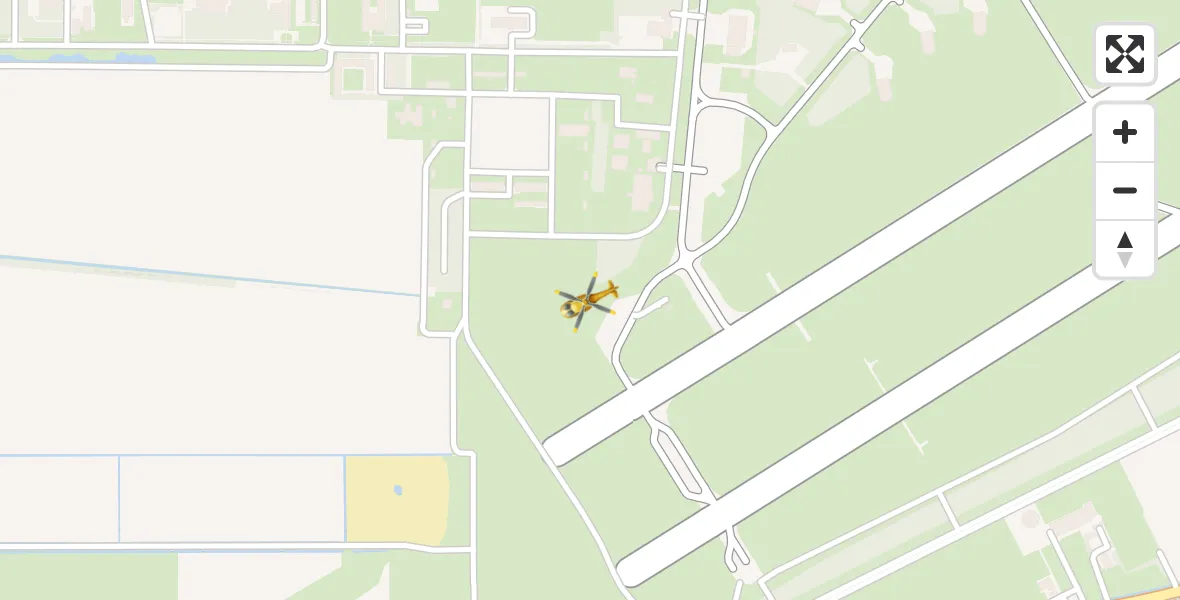 Vluchtroute Traumahelikopter Vliegbasis Volkel - Vliegbasis Volkel, 04 november 2022, 19:15