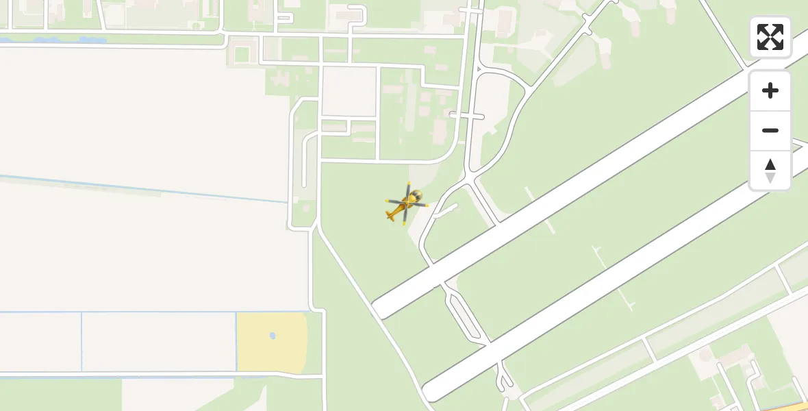Vluchtroute Traumahelikopter Vliegbasis Volkel - Vliegbasis Volkel, 13 november 2022, 17:05