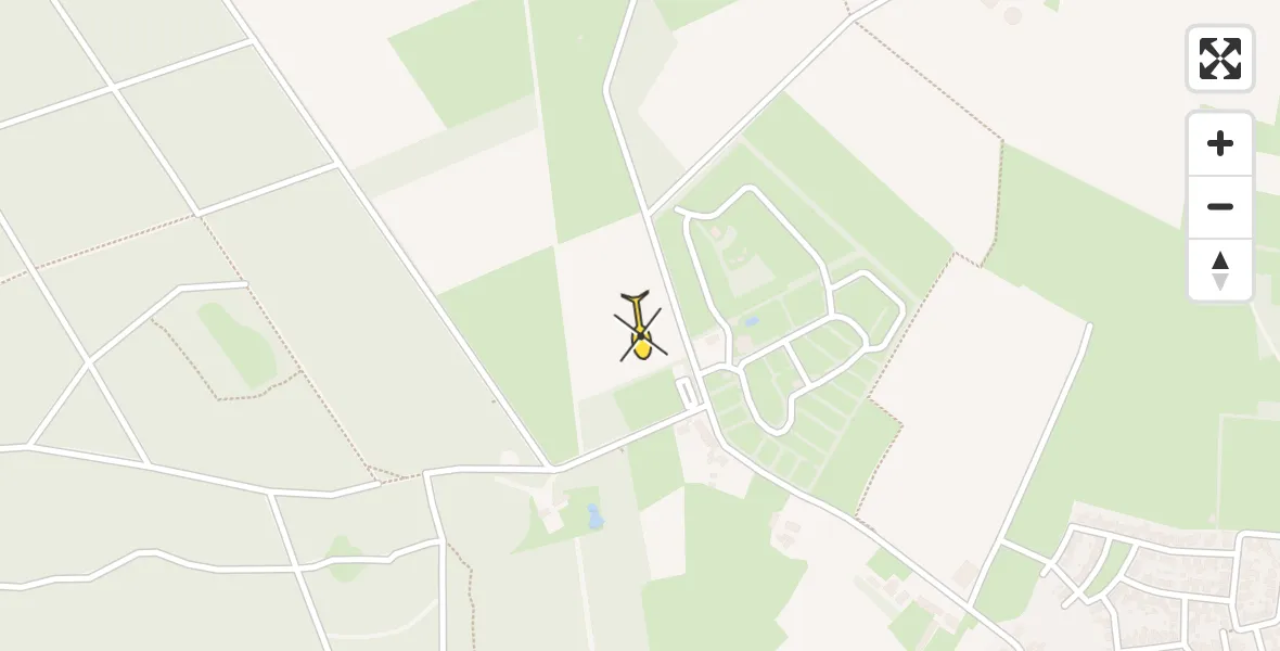 Routekaart van de vlucht: Lifeliner 3 naar Esbeek