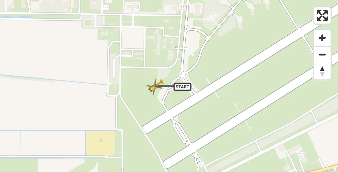 Vluchtroute Traumahelikopter Vliegbasis Volkel - Vliegbasis Volkel, 25 november 2022, 07:12