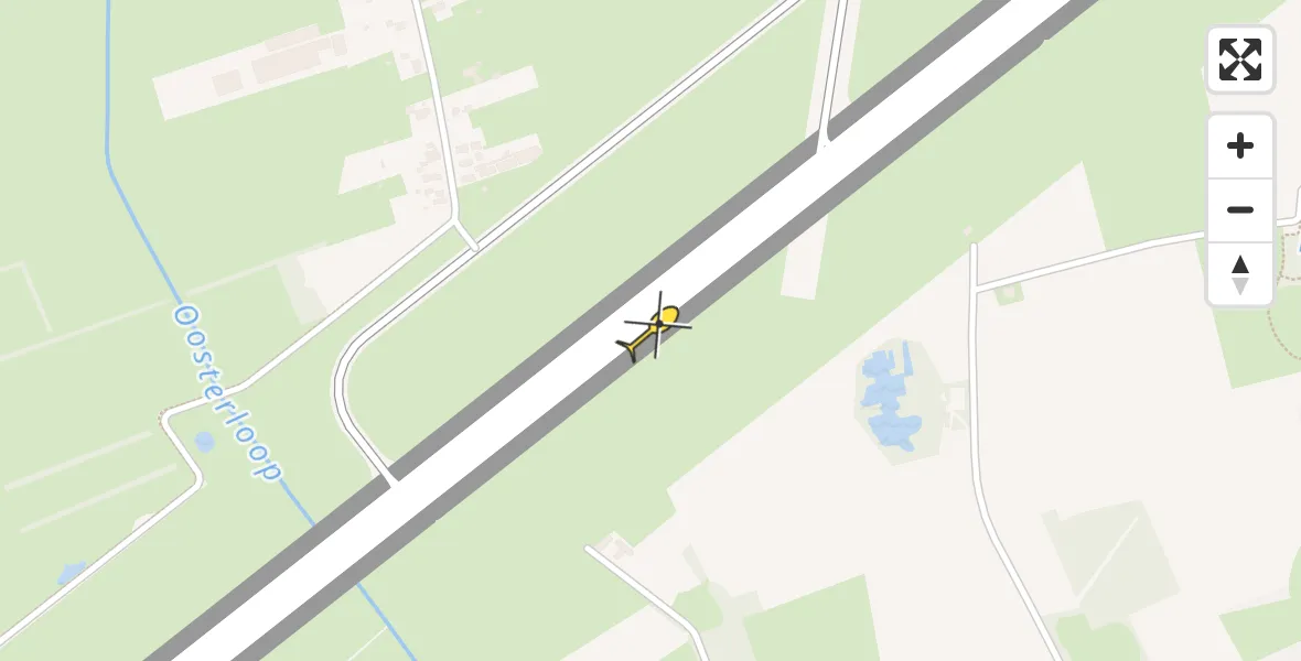 Routekaart van de vlucht: Lifeliner 4 naar Groningen Airport Eelde