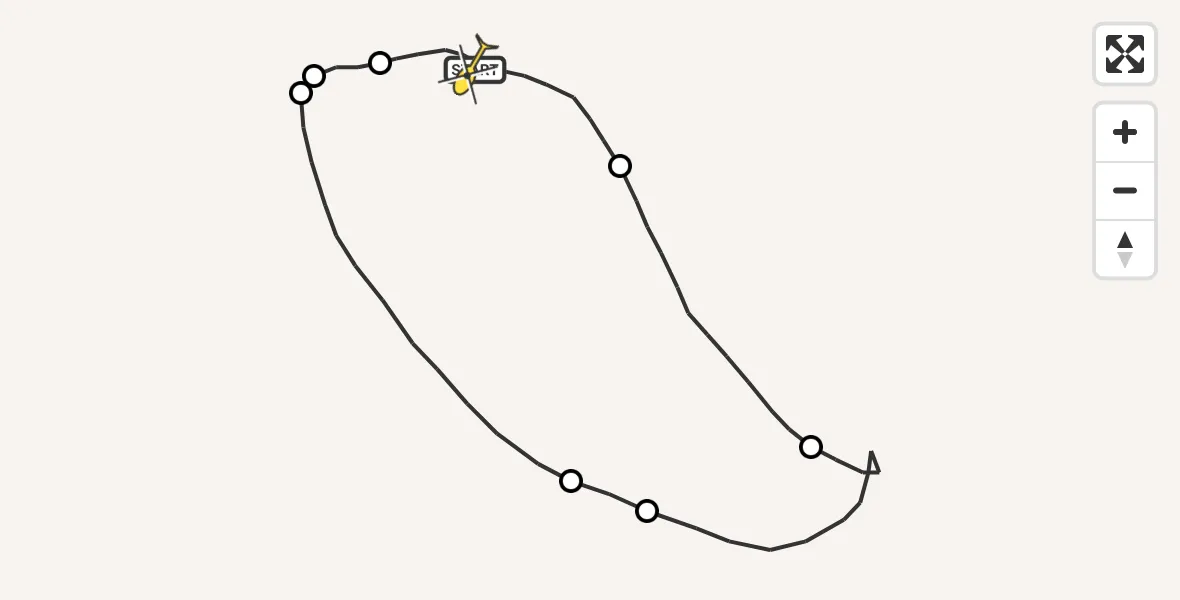 Routekaart van de vlucht: Traumahelikopter naar Sankt Augustin