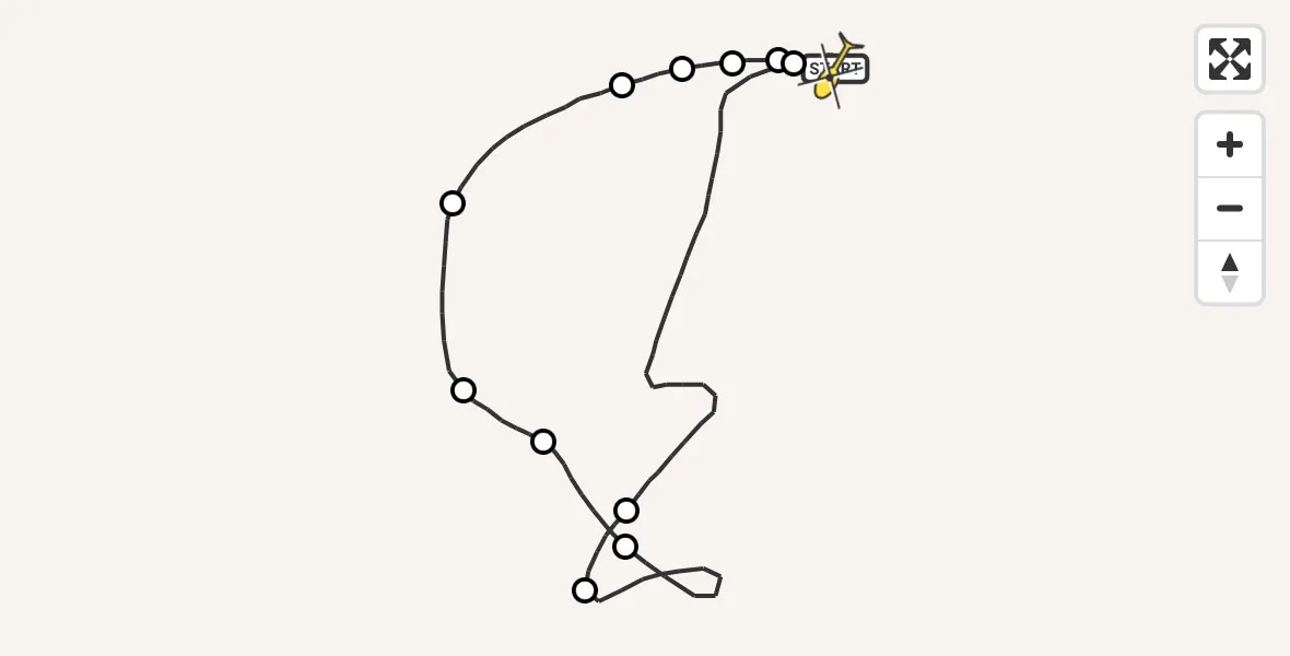 Routekaart van de vlucht: Traumahelikopter naar Sankt Augustin