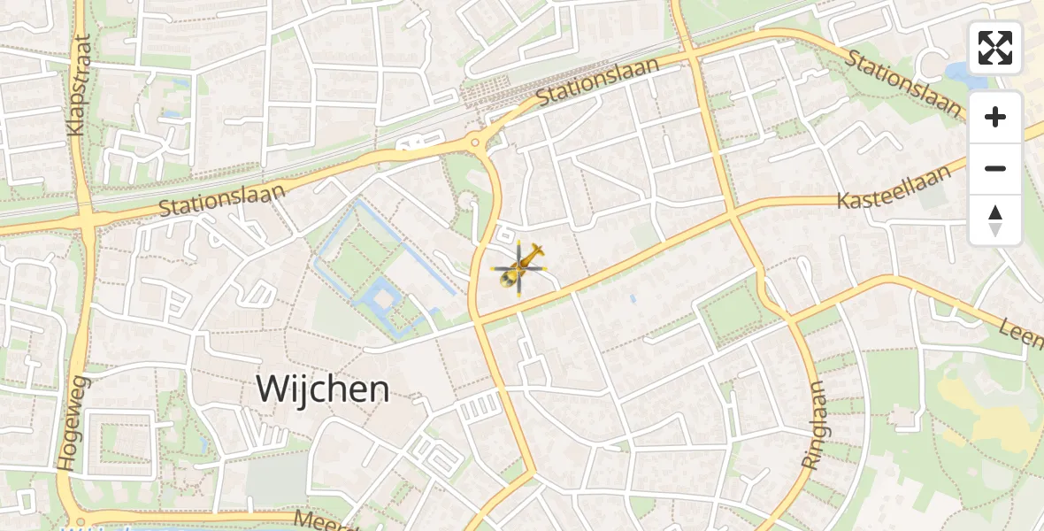 Vluchtroute Traumahelikopter Wijchen - Wijchen, 01 januari 2023, 11:51