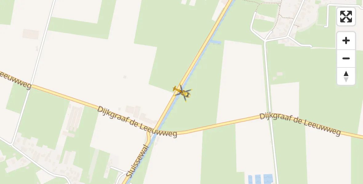 Vluchtroute Traumahelikopter Altforst - Altforst, 01 januari 2023, 13:09