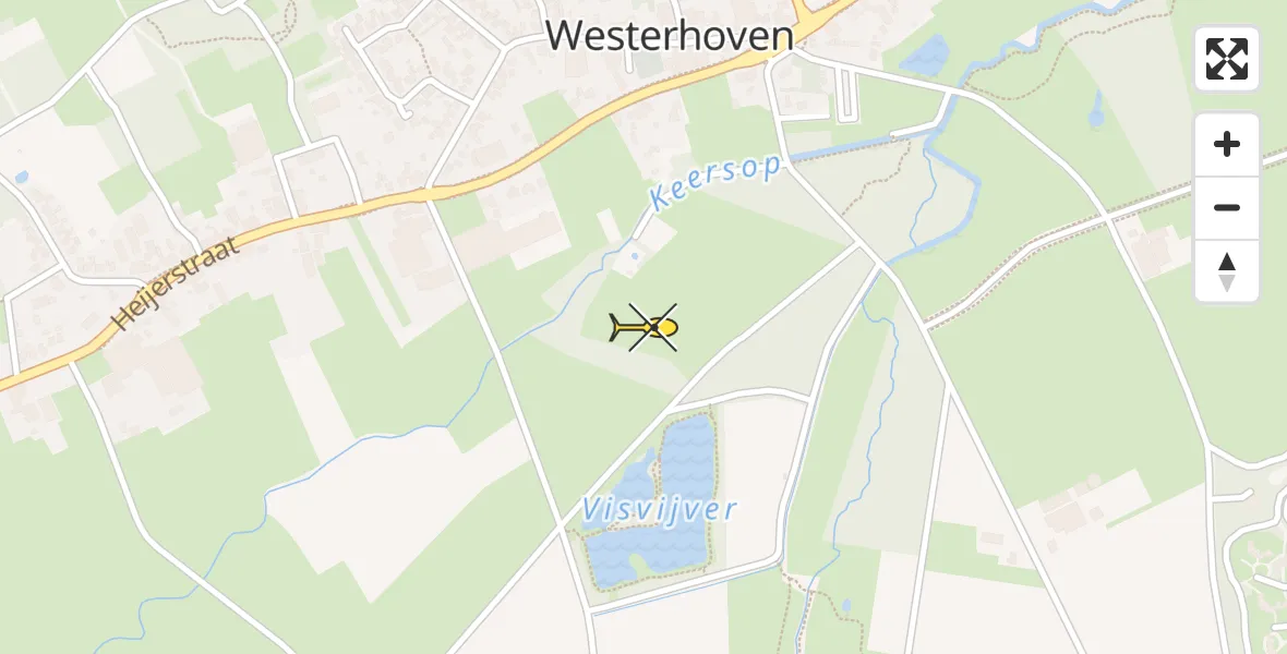 Routekaart van de vlucht: Lifeliner 3 naar Westerhoven