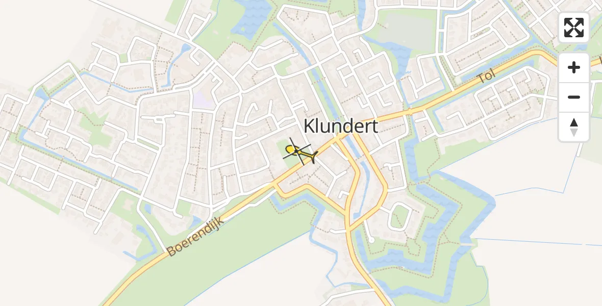 Routekaart van de vlucht: Lifeliner 2 naar Klundert