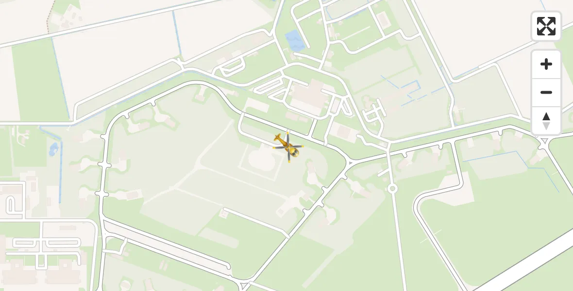 Vluchtroute Traumahelikopter Vliegbasis Volkel - Vliegbasis Volkel, 29 januari 2023, 01:23