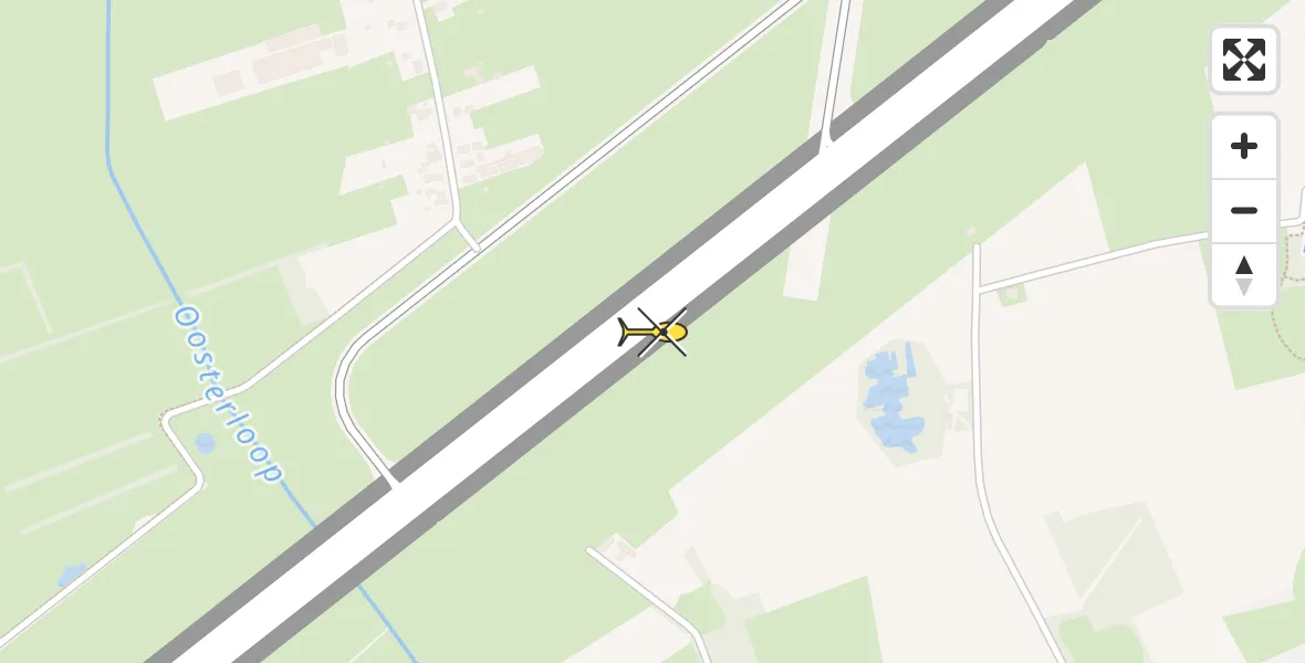 Routekaart van de vlucht: Lifeliner 4 naar Groningen Airport Eelde