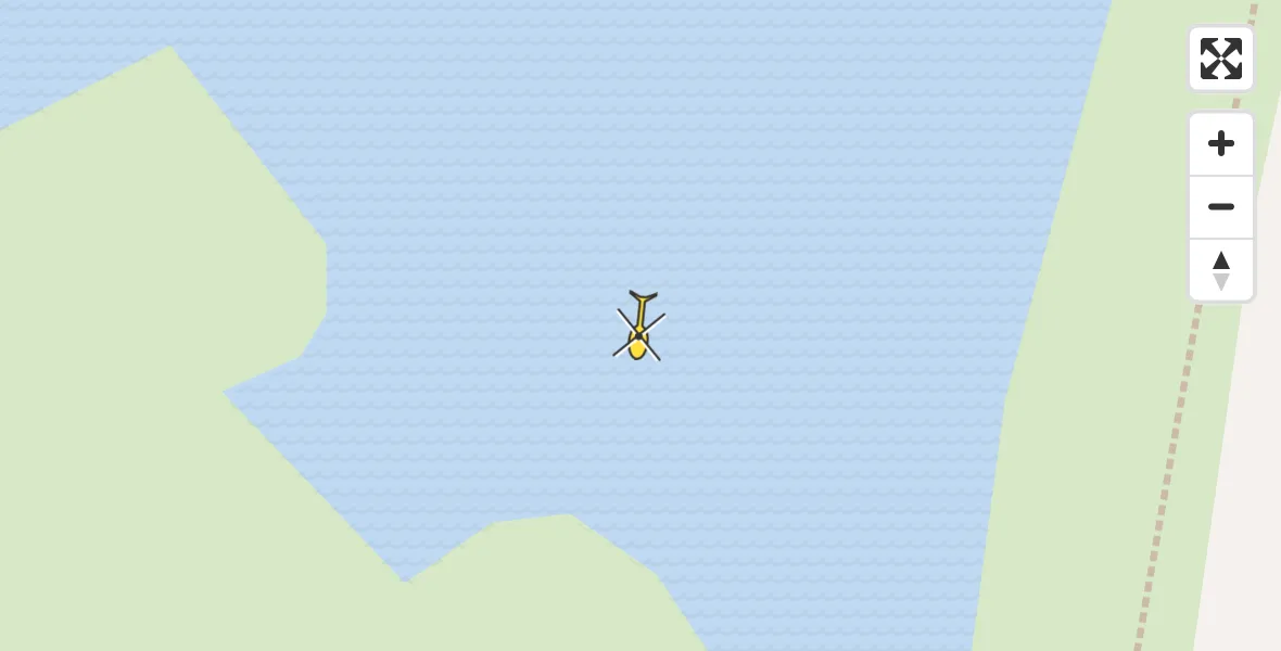 Routekaart van de vlucht: Lifeliner 2 naar Julianadorp