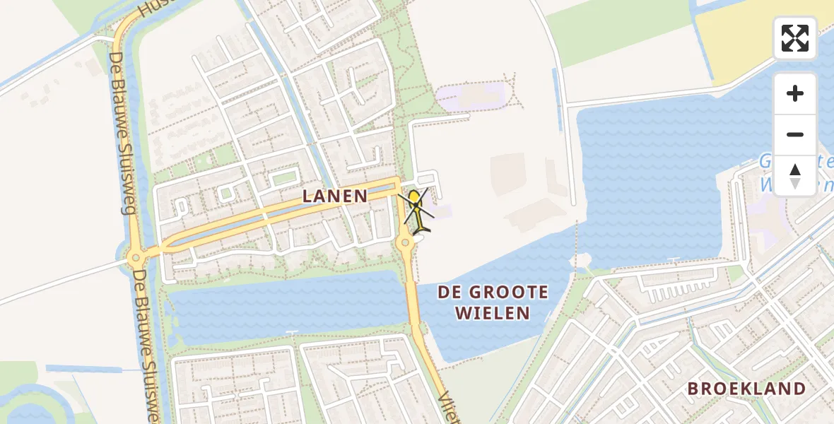 Routekaart van de vlucht: Lifeliner 3 naar Rosmalen
