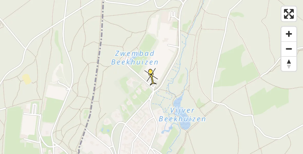 Routekaart van de vlucht: Lifeliner 3 naar Velp