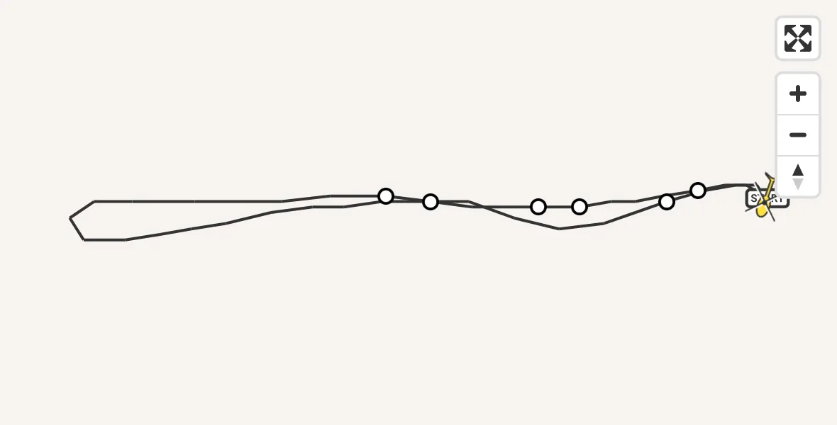 Routekaart van de vlucht: Traumahelikopter naar Sankt Augustin