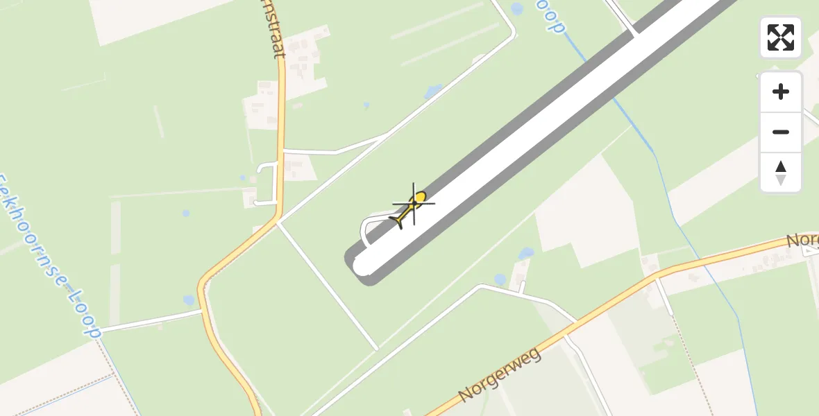 Routekaart van de vlucht: Lifeliner 4 naar Groningen Airport Eelde