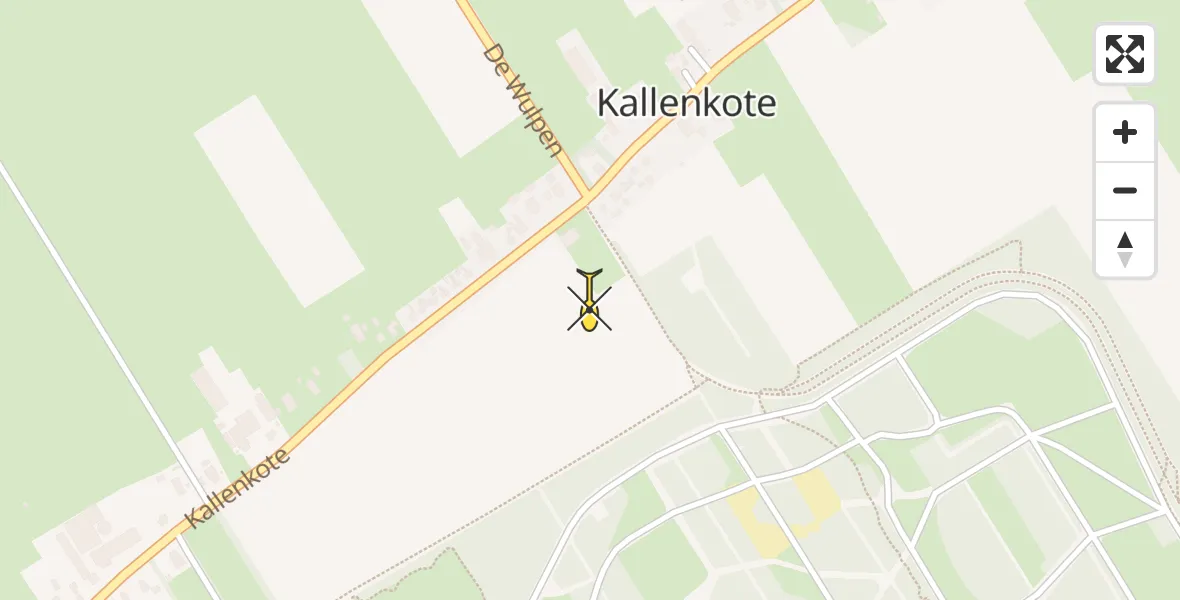 Routekaart van de vlucht: Lifeliner 4 naar Kallenkote