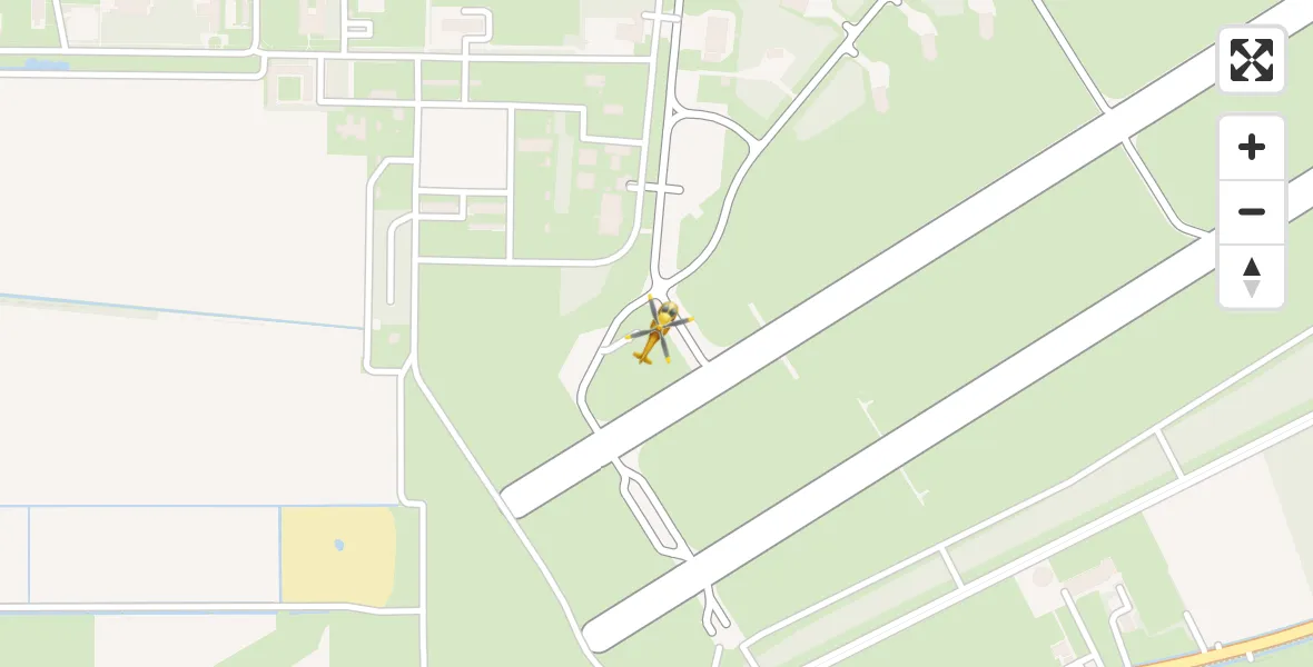 Vluchtroute Traumahelikopter Vliegbasis Volkel - Vliegbasis Volkel, 30 april 2023, 02:57