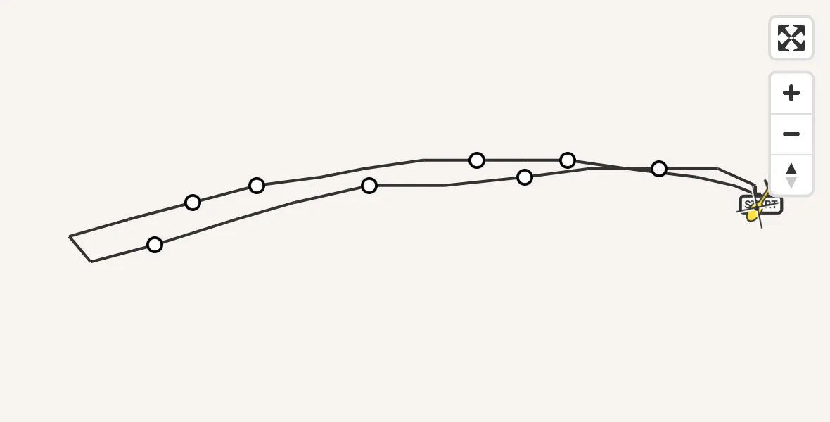 Routekaart van de vlucht: Traumahelikopter naar Sankt Augustin