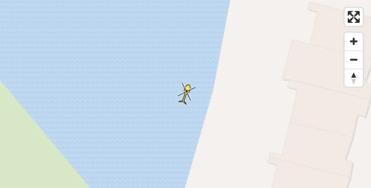 Routekaart van de vlucht: Lifeliner 1 naar Julianadorp