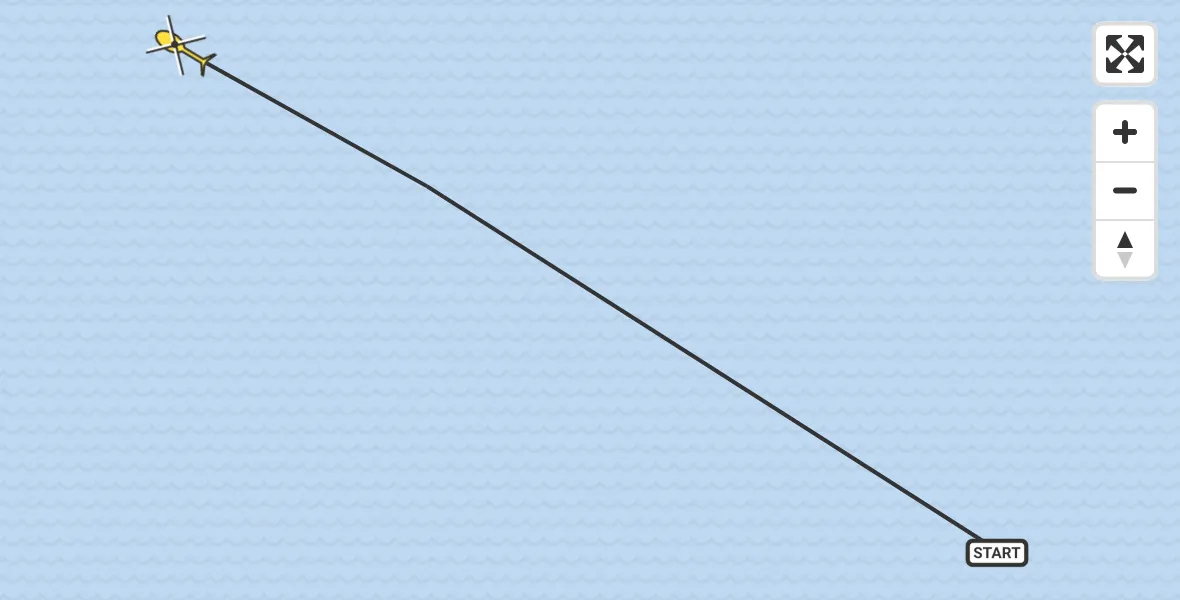 Routekaart van de vlucht: Ambulancehelikopter naar Oosterend