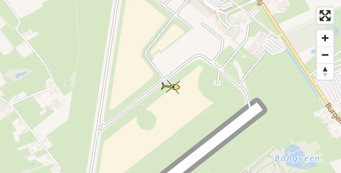 Routekaart van de vlucht: Lifeliner 4 naar Groningen Airport Eelde