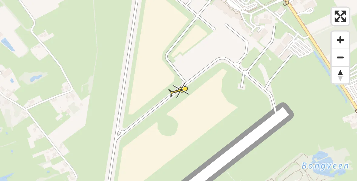 Routekaart van de vlucht: Lifeliner 4 naar Groningen Airport Eelde