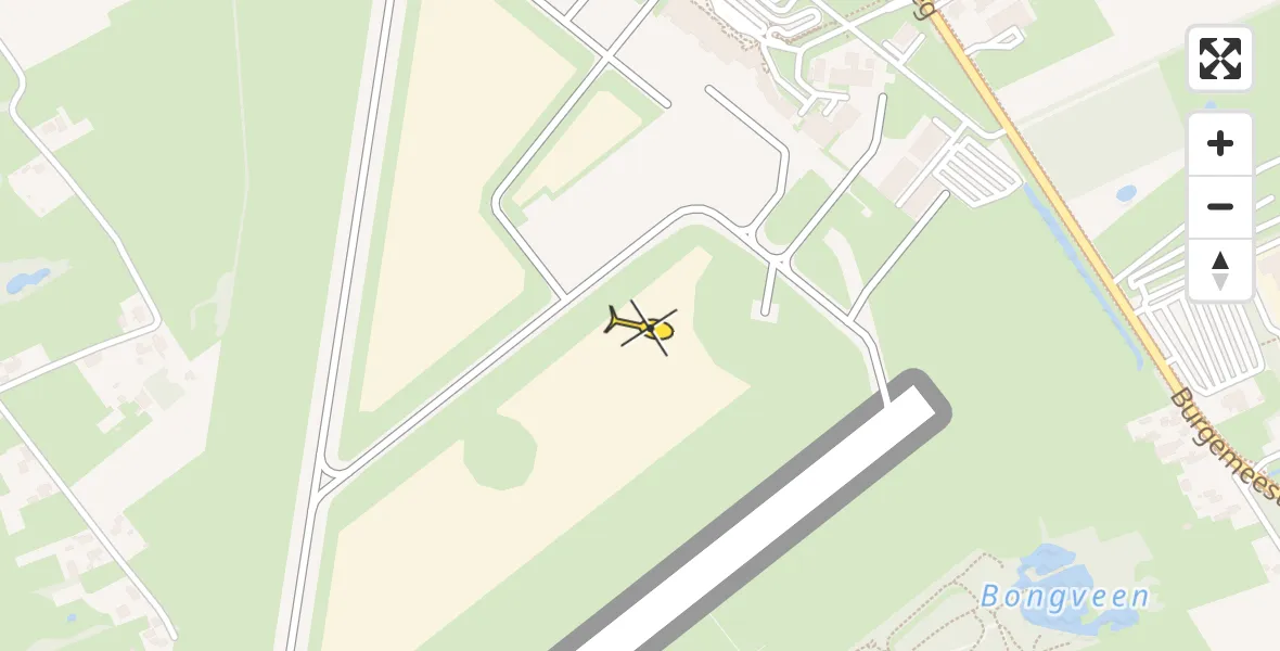 Routekaart van de vlucht: Lifeliner 4 naar Groningen Airport Eelde