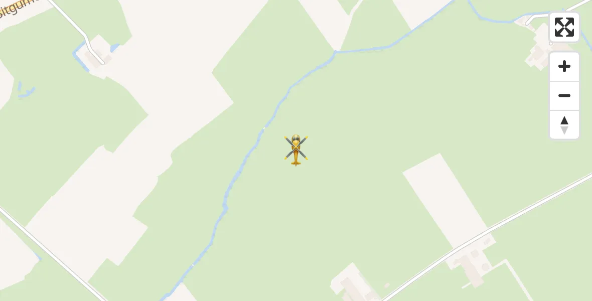 Vluchtroute Ambulancehelikopter Menaam - Menaam, 06 juni 2023, 11:23