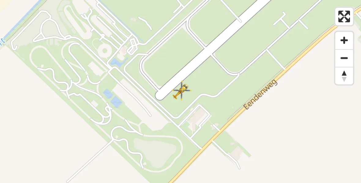 Vluchtroute Traumahelikopter Lelystad - Lelystad, 06 juni 2023, 12:48