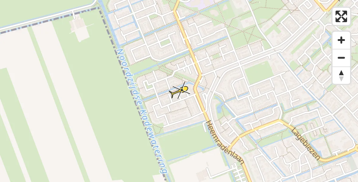 Routekaart van de vlucht: Lifeliner 2 naar IJsselstein