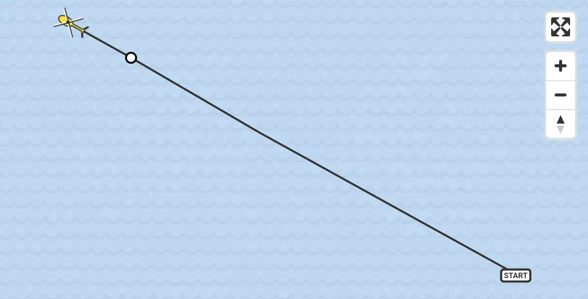 Routekaart van de vlucht: Ambulancehelikopter naar Formerum
